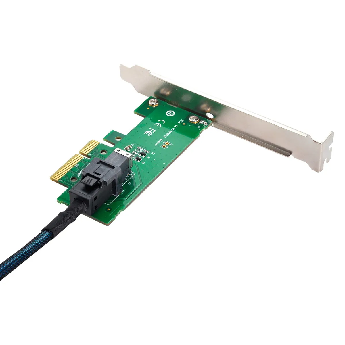 CY PCI-E 3.0 4.0 to SFF-8643 Card Adapter and U.2 U2 SFF-8639 NVME PCIe SSD Cable for Mainboard SSD