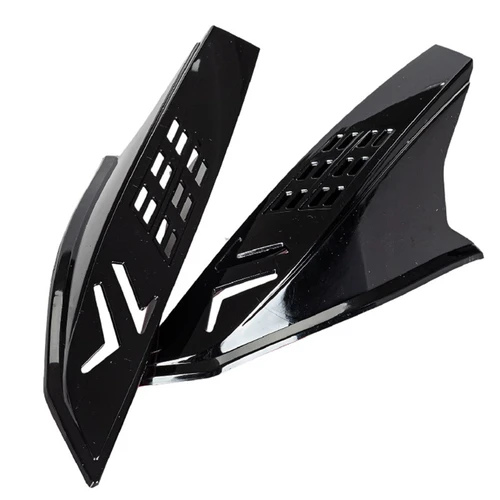 Imagen 2 del producto 2 uds. De bocina decorativa para casco de moto, pegatina para casco de moto, decoración para deportes de nieve