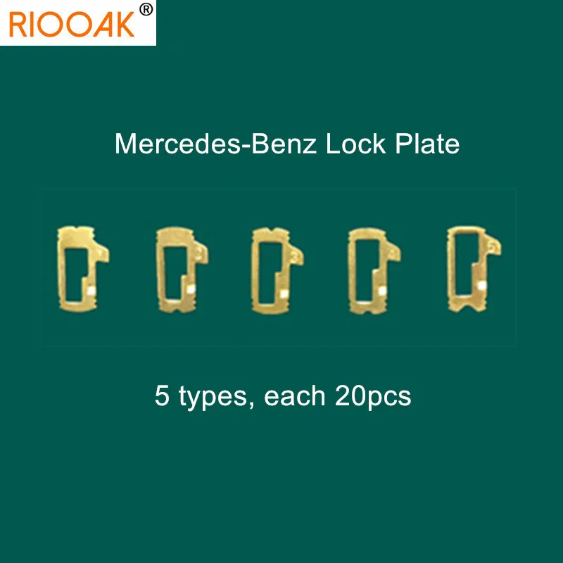 100pcs/lot Car Lock Reed Plate For Mercedes Benz For Honda Half Locking Plate Auto Lock Repair Accesories Locksmith Tool