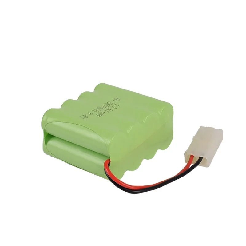 Batteria ricaricabile USB Ni-MH da 9.6v 3000mAh per giocattoli Rc carro armato per auto treno Robot pistola per barche AA 9.6v AA batteria ricaricabile Ni-MH