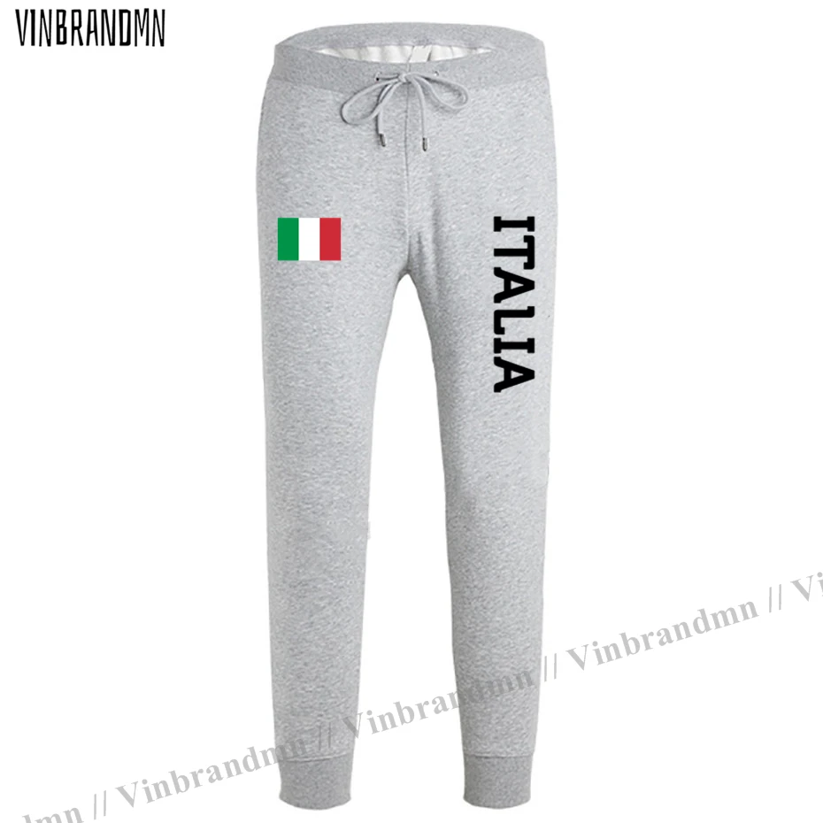 Italy Italia Italian ITA mens pants joggers jumpsuit sweatpants track sweat fitness fleece tactical casual nation country leggin