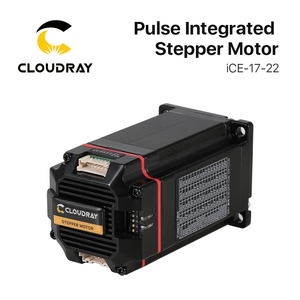 Imagem -02 - Cloudray 23 Circuito Fechado do Motor Nema Motorista 2-fase 2.2n.m 5a 50vdc 3000rpm 80 mm All-in-one Driver de Motor