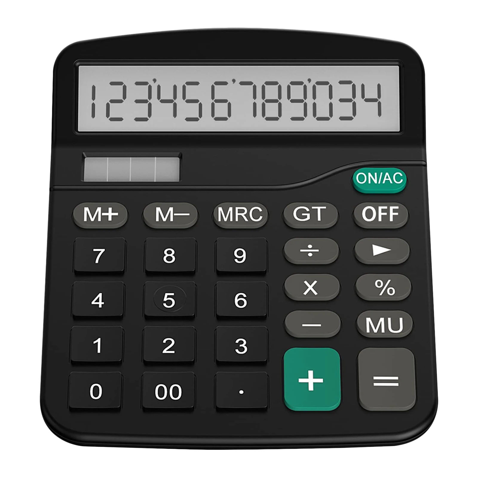 Büro Handheld Desktop Rechner Dual Solar Power Business Konten Rosa