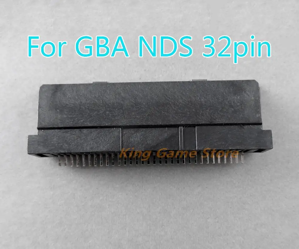 2pcs Replacement For Nintendo DS NDS Game Cartridge Card Reader Slot 2 For GBA NDS 32pin Cartridge Card Reader Slot