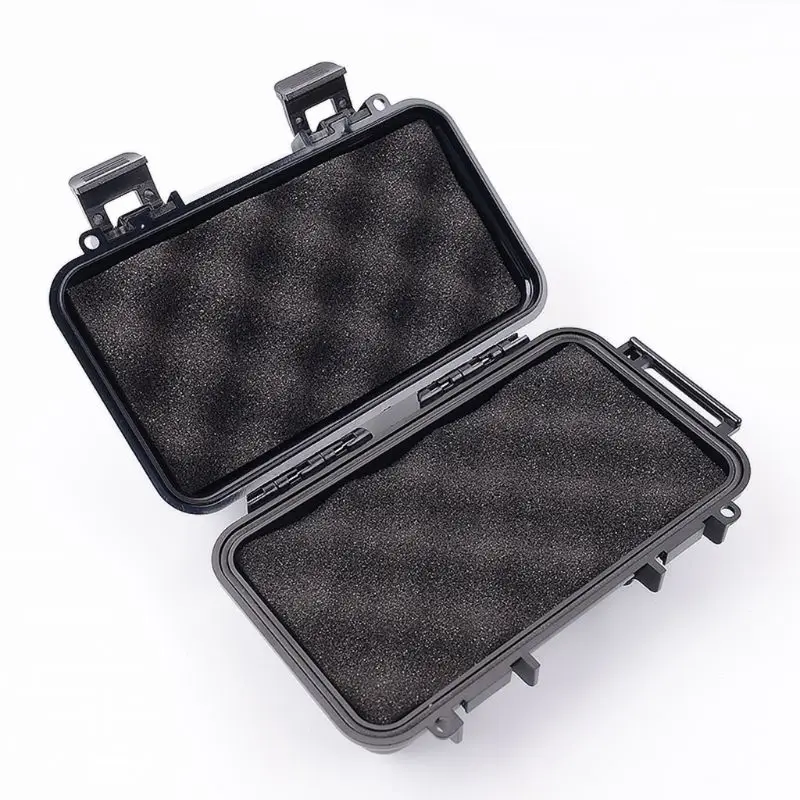 Outdoor Shockproof Pressure Resistant Waterproof Dustproof Sealed Waterproof Safety Case ABS Plastic Tool Box Dry Box Survival C