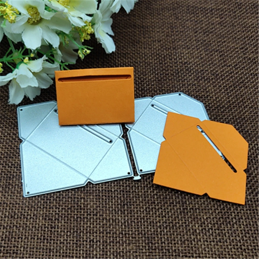 Металлические штампы в форме конверта, форма, круглое отверстие, этикетка, этикетка, скрапбукинг, бумага, рукоделие, нож, форма, лезвие, перфоратор, трафареты, штампы