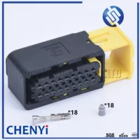18 pines 1,8 ECU hembra Auto carcasa eléctrica enchufe Cable de cableado conector impermeable enchufe HDSCS 1- 1563759 -1
