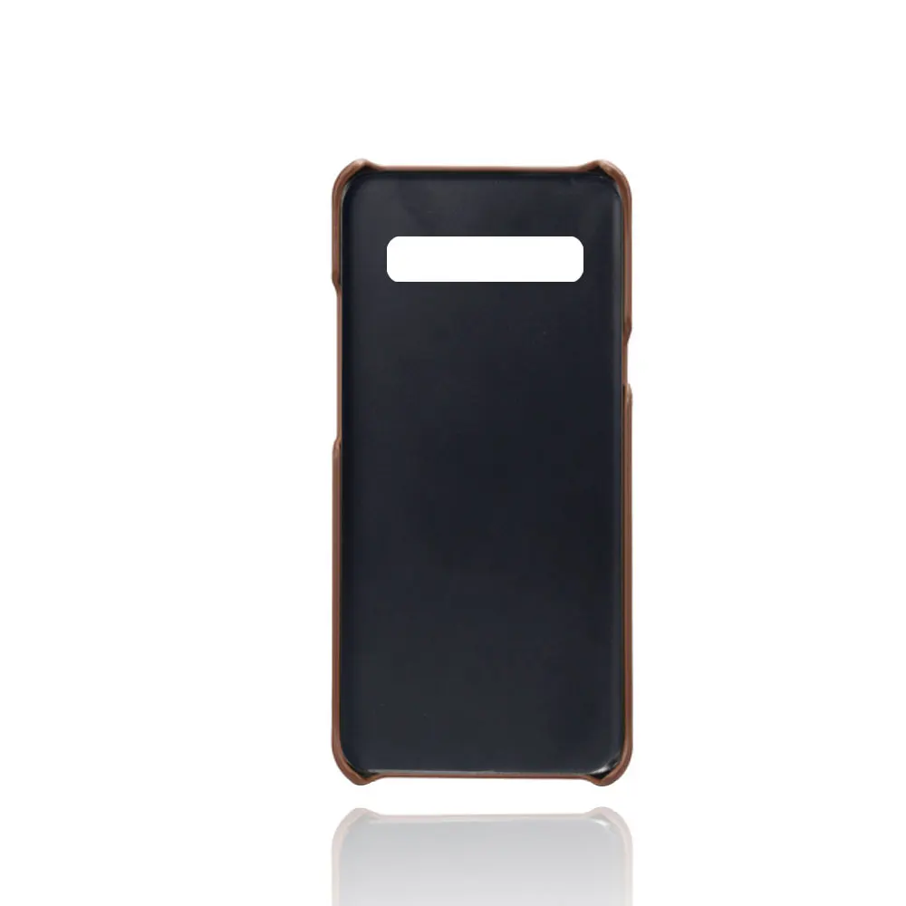 Card Phone Case Cover For Samsung Galaxy S10 5G S10Plus S10e S10lite S10 5G Slim PU Leather Business style Card Slots Fundas