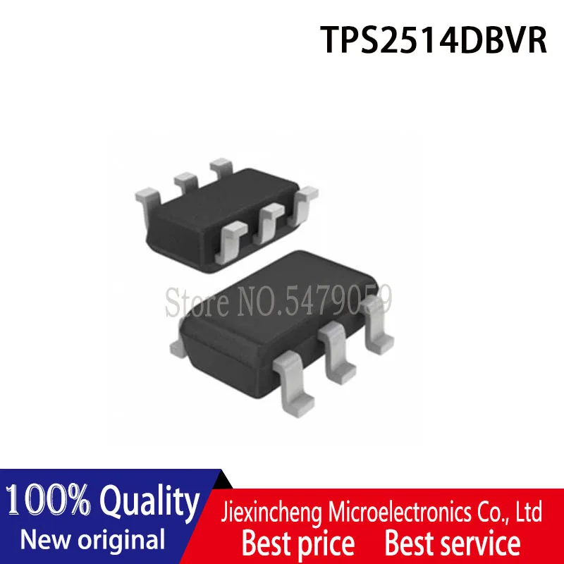 10 قطعة TPS2514DBVR 2514 TPS2514 TPS76333DBVR PBEI STT6N3LLH6 STG1 SOT23-6 جديد الأصلي