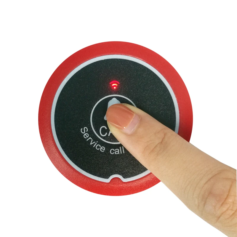 10pcs Restaurant Call Buttons Wireless Waiter System Pager Customer Service Cafe Church Hotel Club