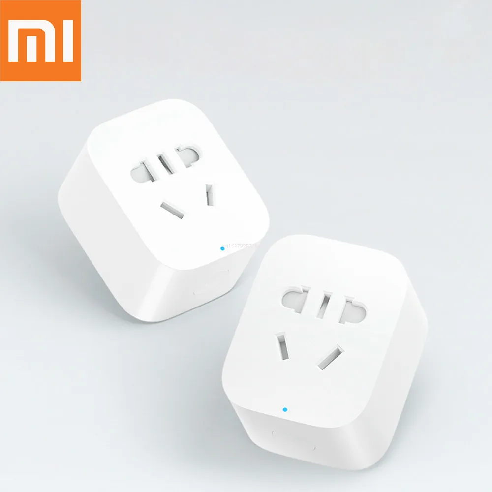 Xiaomi Smart Home Socket Plug Bacic Bluetooth Gateway Version Wireless Remote Socket Adaptor Power For Smart Xiaomi Phone App