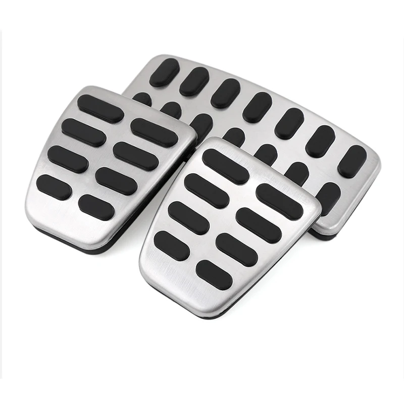 Stainless Steel Car Pedal Cover Pad For Hyundai Accent Solaris i20 2011-2016 Creta ix25 For Kia K2 ALMA DE Rio MT AT Car Styling