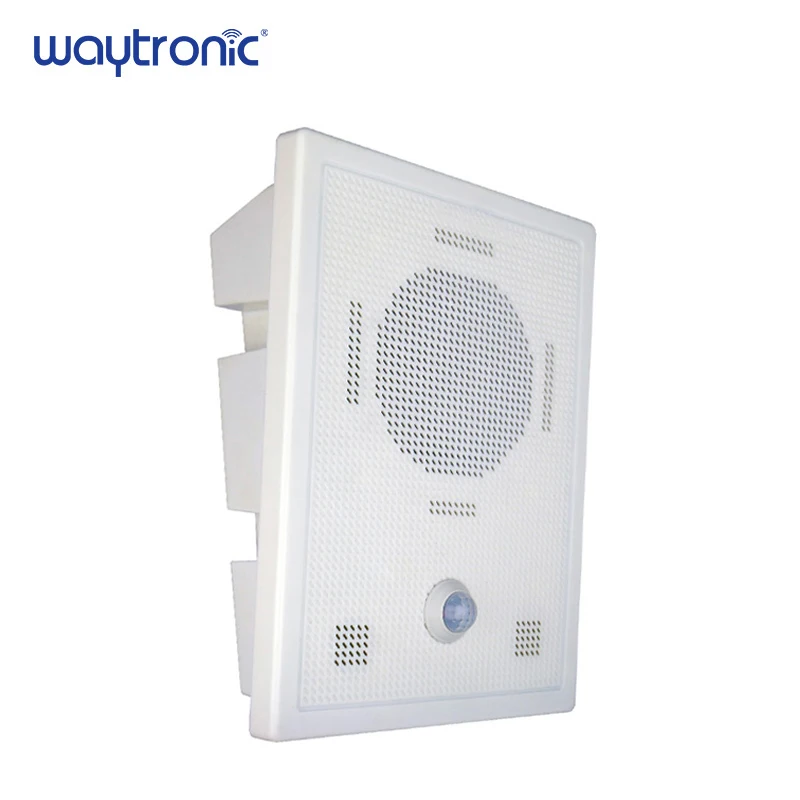 Big Power Motion Sensor Speaker with Bluetooth Wireless Voice Replacement Audio Recordable for Safety Voice Reminder Loud Sound