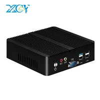 Mini PC Intel Pentium J2900 Quad-core 2x COM RS232 Dual Gigabit Ethernet integrado sin ventilador ordenador Industrial compatible con WiFi 4G