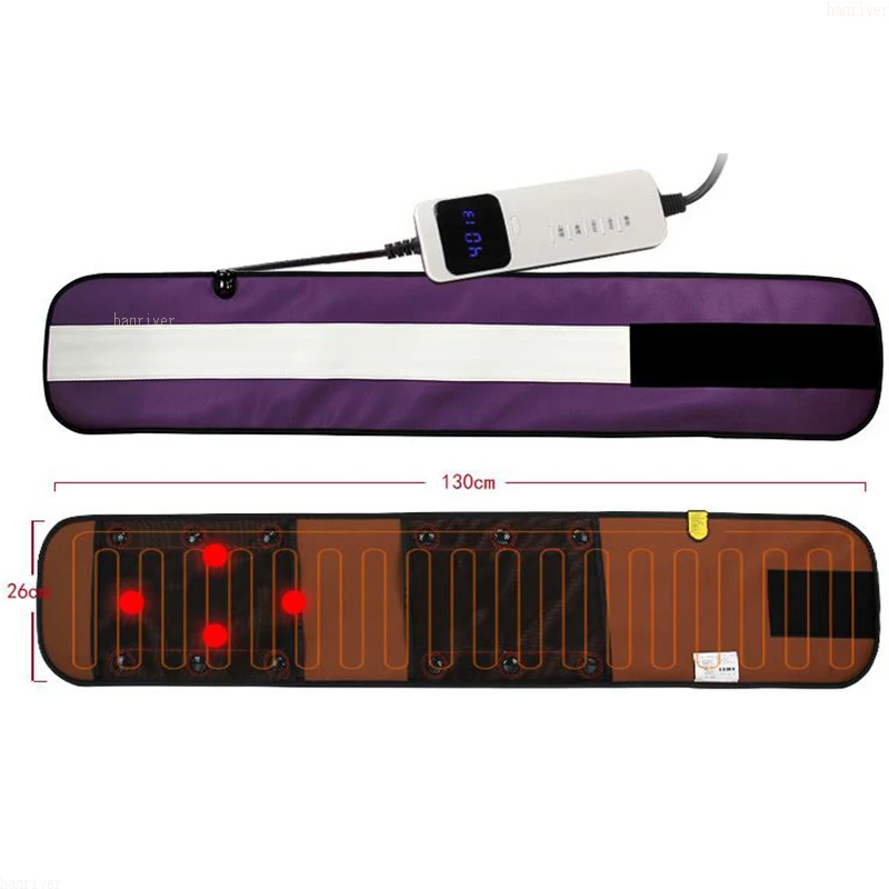 Far infrared electric heating warm house gas shock wave slimming belts Massage fat rejection fat belt