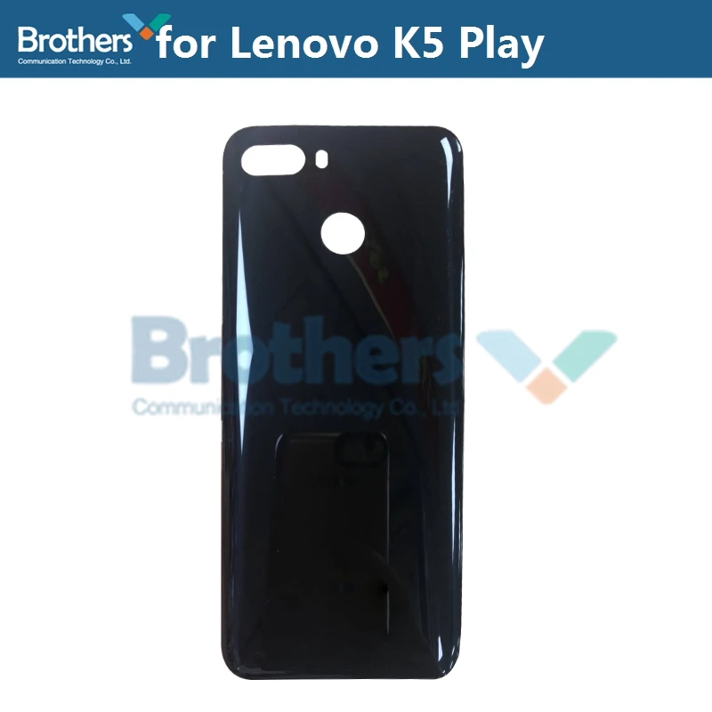 Battery Housing for Lenovo K5 Play L38011 K5Play Battery Door no Camera Lens Glass Back Cover Rear Housing Phone Replacement New