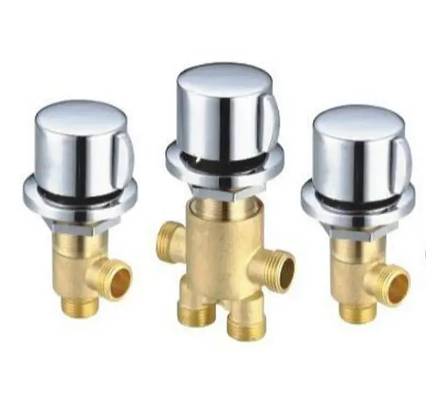 

Vidric Brass Hot&Cold Switch Valve for Bathtub faucet shower mixer Bath faucet control valve Split five-hole faucet accessories