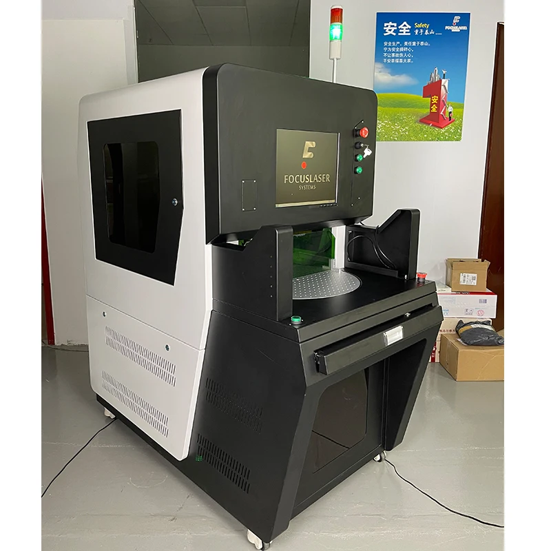 3W UV Laser Autofocus Marking Machine Ultraviolet Rays Laser Source For Marking Engraver Metal Glass Crystal Photo Marble Stone