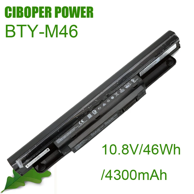 

CP Original Battery BTY-M46 10.8V/46Wh For GE40 20PC-490XCN 20C-456XCN 2OC-218US MS-1492 X460-004US X460DX-008US 216US X-slim