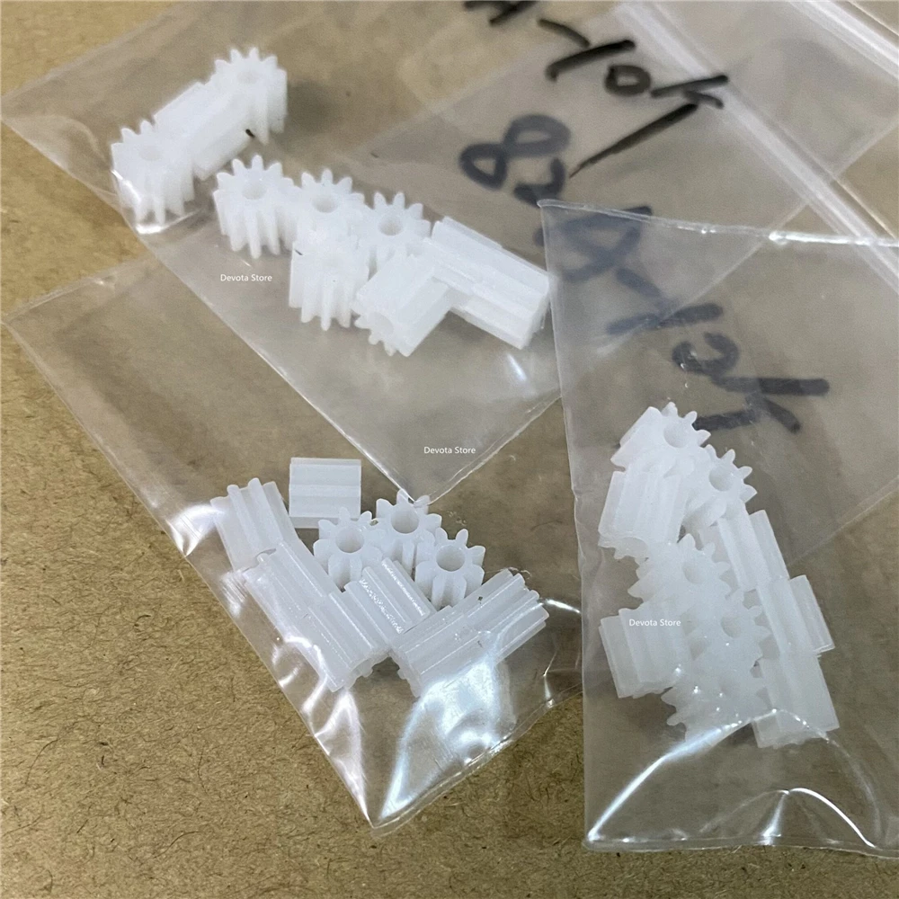 0.5M 8/9/10/11/12/13/14/15/18 Teeth DIY Motor Plastic gear 0.5/2/3MM Hole Diameter for Home Improvement