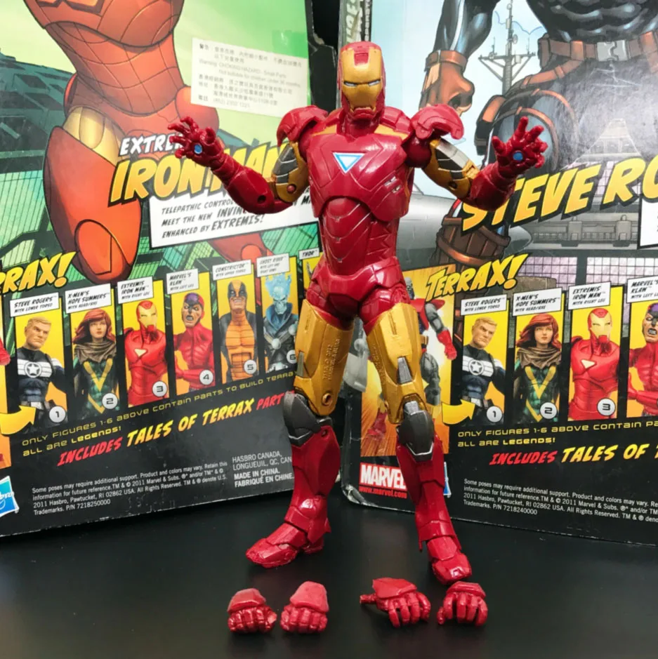 MLレジェンド アベンジャー アイアンマン MK6 アーマー 6インチ