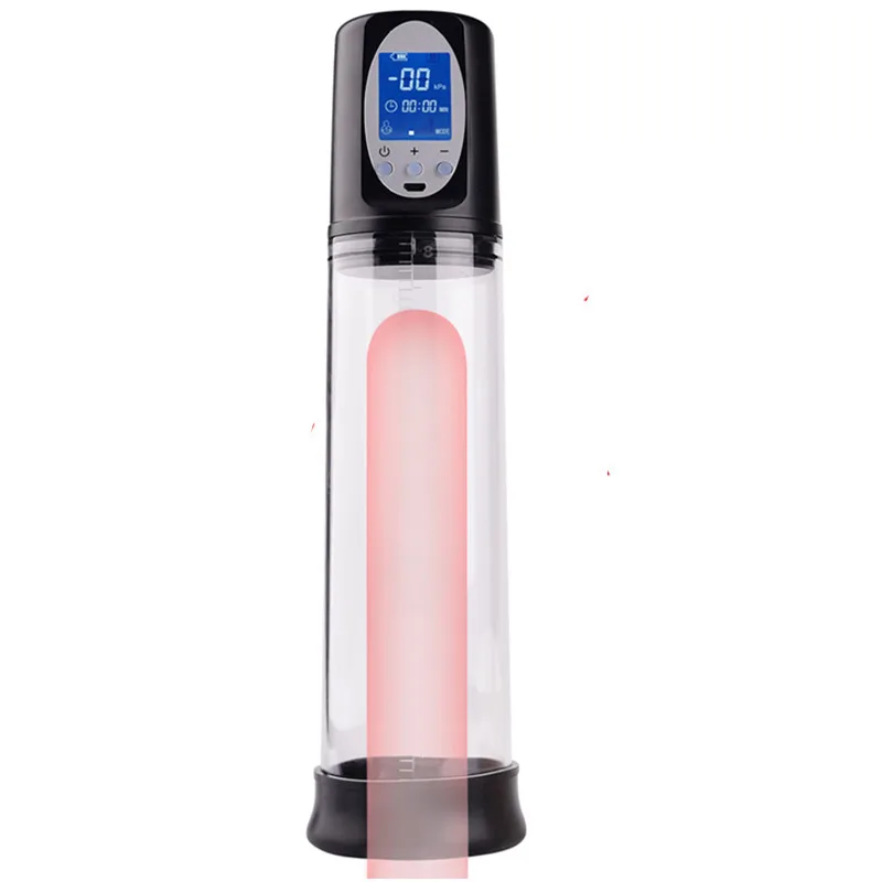 Penis Enlarger Vacuum Pump Electric Automatic Penis Pump Powerful Penis Enlargement Extender Sex Toys for Men