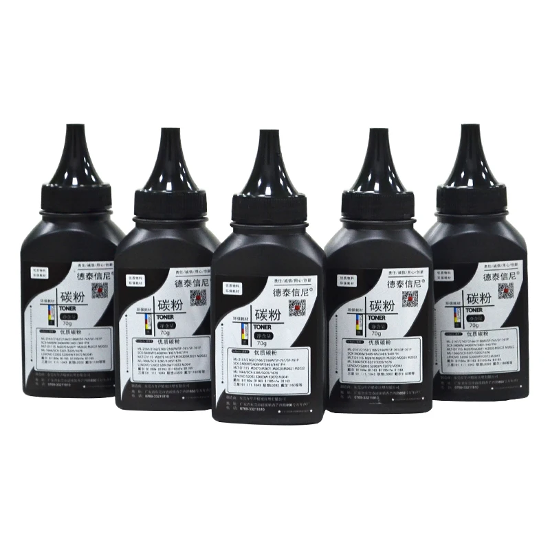 Black Refill Laser Toner Powder Compatible For Samsung ML 1665 1666 1911 1915 2525 2525W 2580 2581 1640 1641 2240 2241 Printer