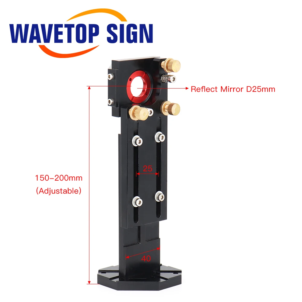 Imagem -05 - Wavetopsign-conjunto de Cabeça Laser Co2 Lente de Foco Peças de Espelhos Reflexivos para Máquina de Corte e Gravação a Laser Co2