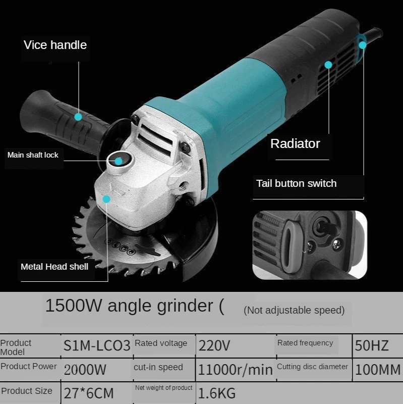 Hand grinding wheel angular polishing machine Stone cutting machine hand grinding machine polishing mechanical and electrical mo