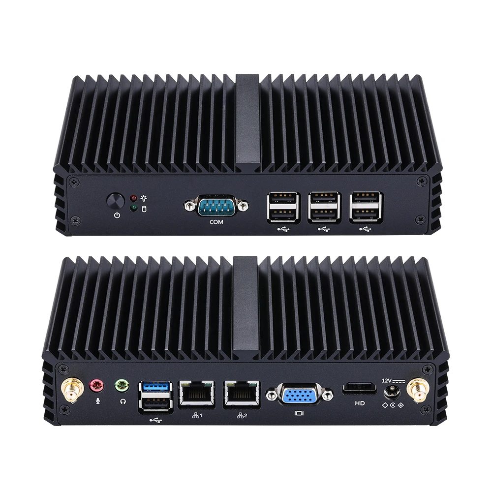 Imagem -05 - Qotom-fanless Mini pc Industrial com Bay Trail Processador N2930 Onboard Quad Core 1.86 Ghz Ram Ddr3 Msata Ssd