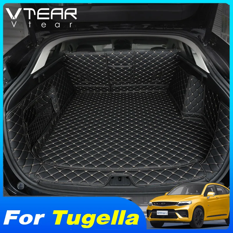 

Vtear Rear Trunk Mat Cushion Interior Accessories Cargo Liner Floor Protector Pad For Geely New Tugella Xingyue FY11 2023 2024