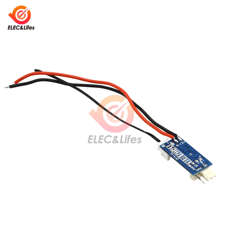 DC 5V/12V Micro PWM PC Fan Temperature Control Denoised Speed Governor 4-Wire Motor Speed controller 10CM black tip probe 120°C