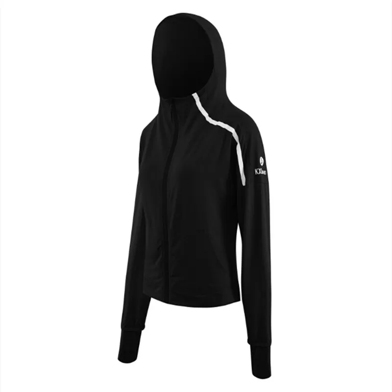 Outdoor sports running women coats quick dry fitness gym jackets long sleeve tops clothing womens training jacket hooded zipper