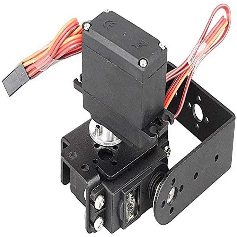 Fpv 2 dof inclinação pan e inclinação com 2 pçs mg996 servos sensor kit de montagem para robô arduino controle remoto brinquedos mg996 servo