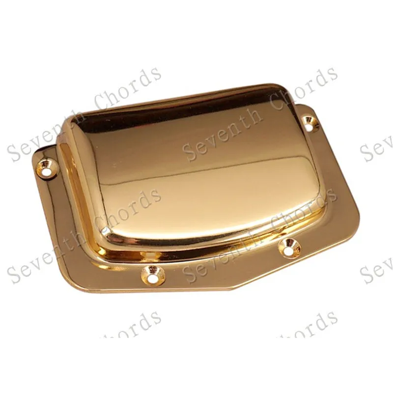 Ein Set mit 6 Saitensätteln, verstellbarer, feststehender Gitarrenbrücke und Abdeckung in Chrom, Schwarz oder Gold – zur Auswahl, Gitarrenzubehörteile. – Detail 7
