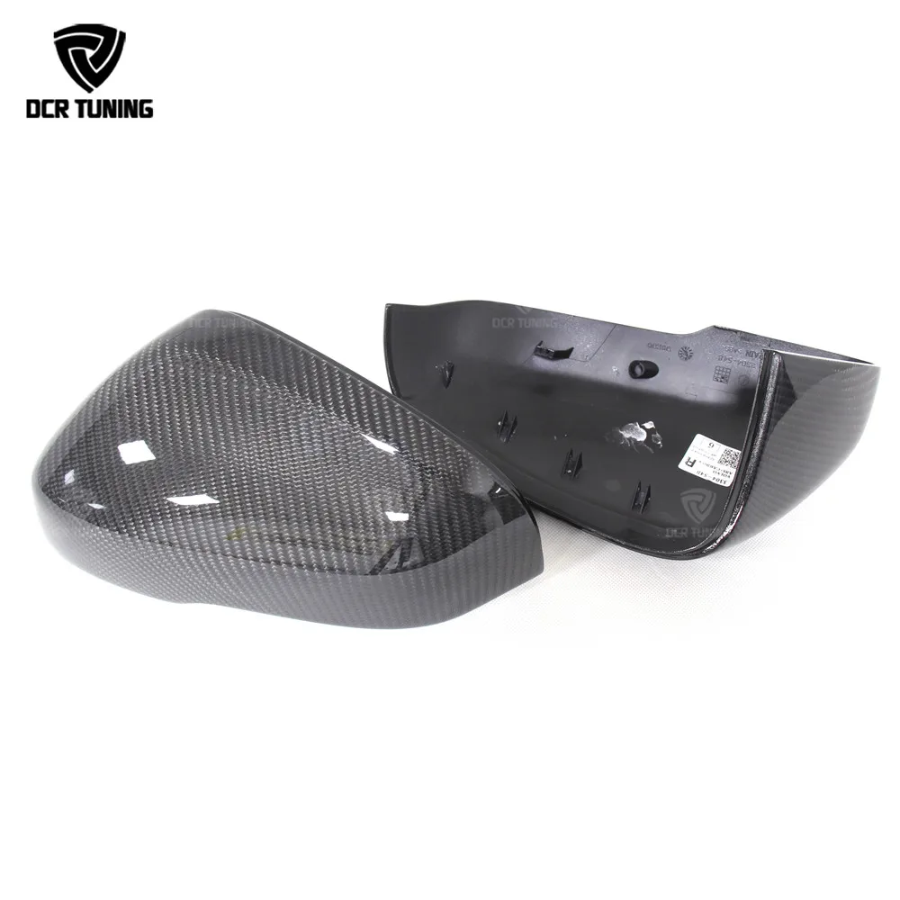 For Volvo V40 V60 S60 2012 2013 2014 2015 2016 2017 Carbon Mirror Cover Replacement Style Carbon Fiber Rear View Mirror cover