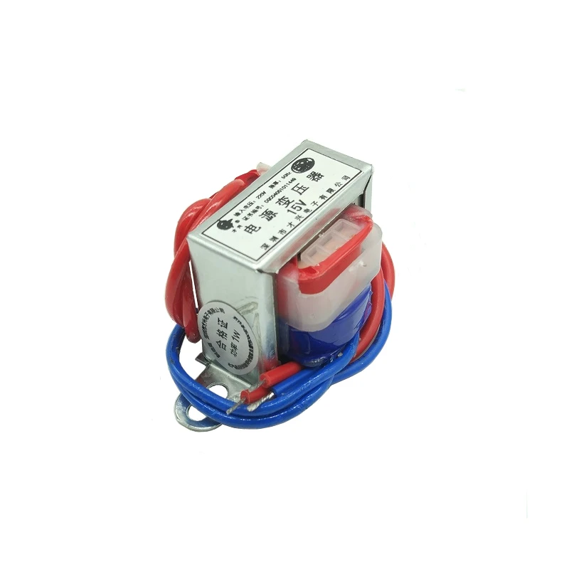 AC 6V 9V 12V 15V 18V 24V Output Voltage 1W EI copper core Input 220V 50Hz~60Hz Single/dual voltage Copper power transformer