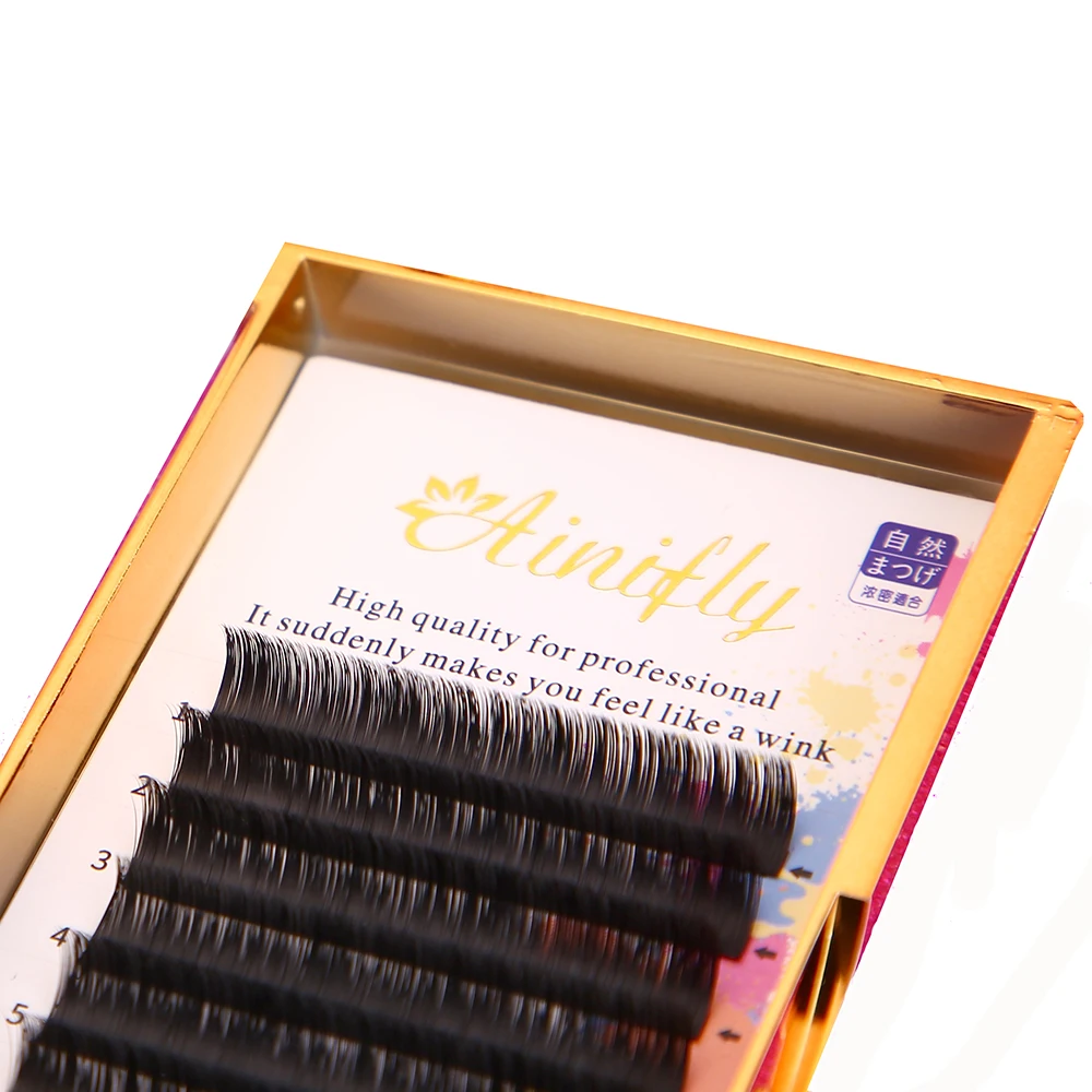 3D/5D/6D Easy Fan Volume Lashes Auto Bloom  Eyelash Bundles Loose Premade Fan 10D Cluster Eyelashes Individual Faux Mink Lashes