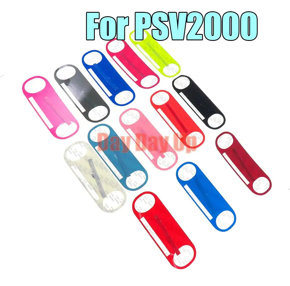 1 комплект задняя крышка в виде ракушки этикетки Стикеры Замена для Оборудование для PSV 2000 Оборудование для PSV 2000 PCH-2000 для PS Vita 2000 игровой консоли Корпус чехол