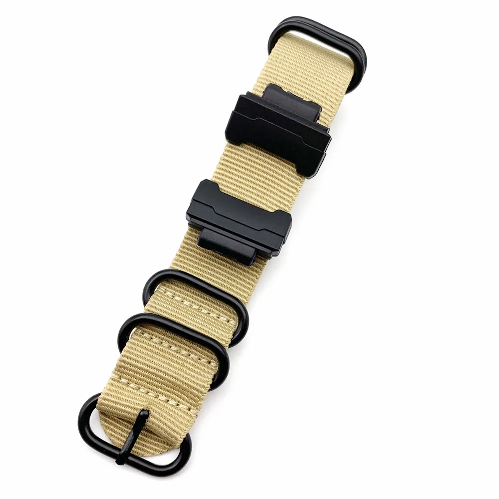 Nylon Watchband for G-shock DW-5600 6900 GA-110 GW-M5610 DW-9052/GLS-8900 Series Watch Strap Band + 16mm Interface Terminals