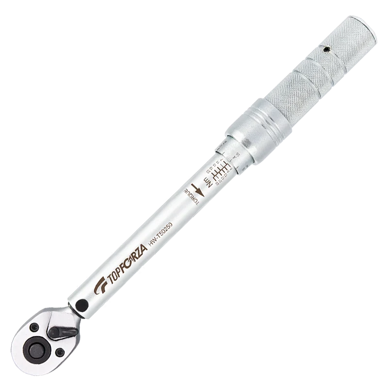 Precise Ratchet Wrench Bike Torque Wrench 1/4 Square Drive 5.0-25N.m Two-way Car  Repair Spanner Key Hand Tools