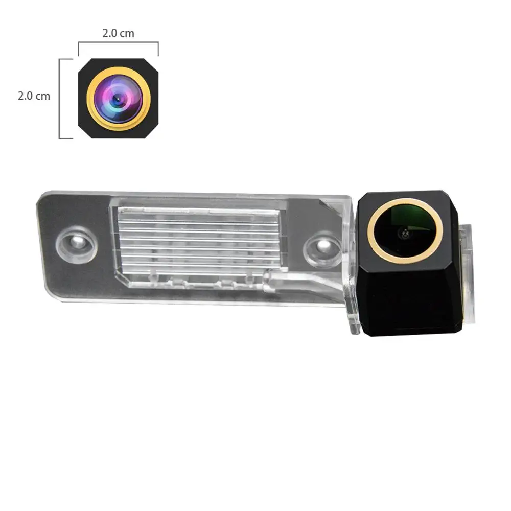 HD 1280x720p Golden Camera Reversing Camera for VW Volkswagen Touareg/Tiguan Santana/Golf 5/Passat B5/Jetta/Polo/Skoda Scirocco