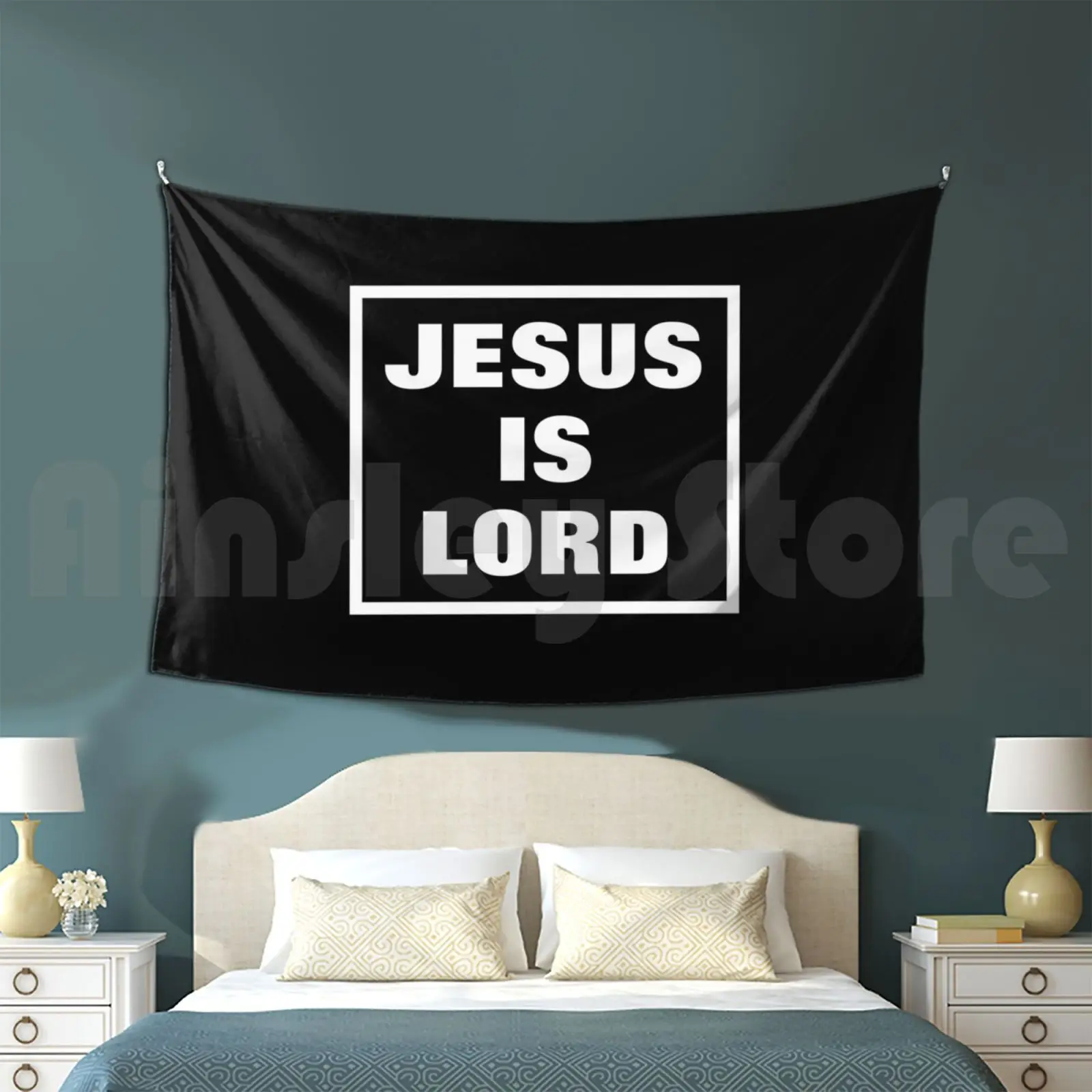 Jesus Is Lord-Christian Tapestry Living Room Bedroom Jesus Is God Lord Jesus Jesus Is Lord Of Lords King Of Kings