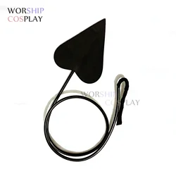 Black Heart Devil Tail Cosplay Tail evil Ao no Blue Exorcist Okumura Rin Cosplay Accessorie Prop