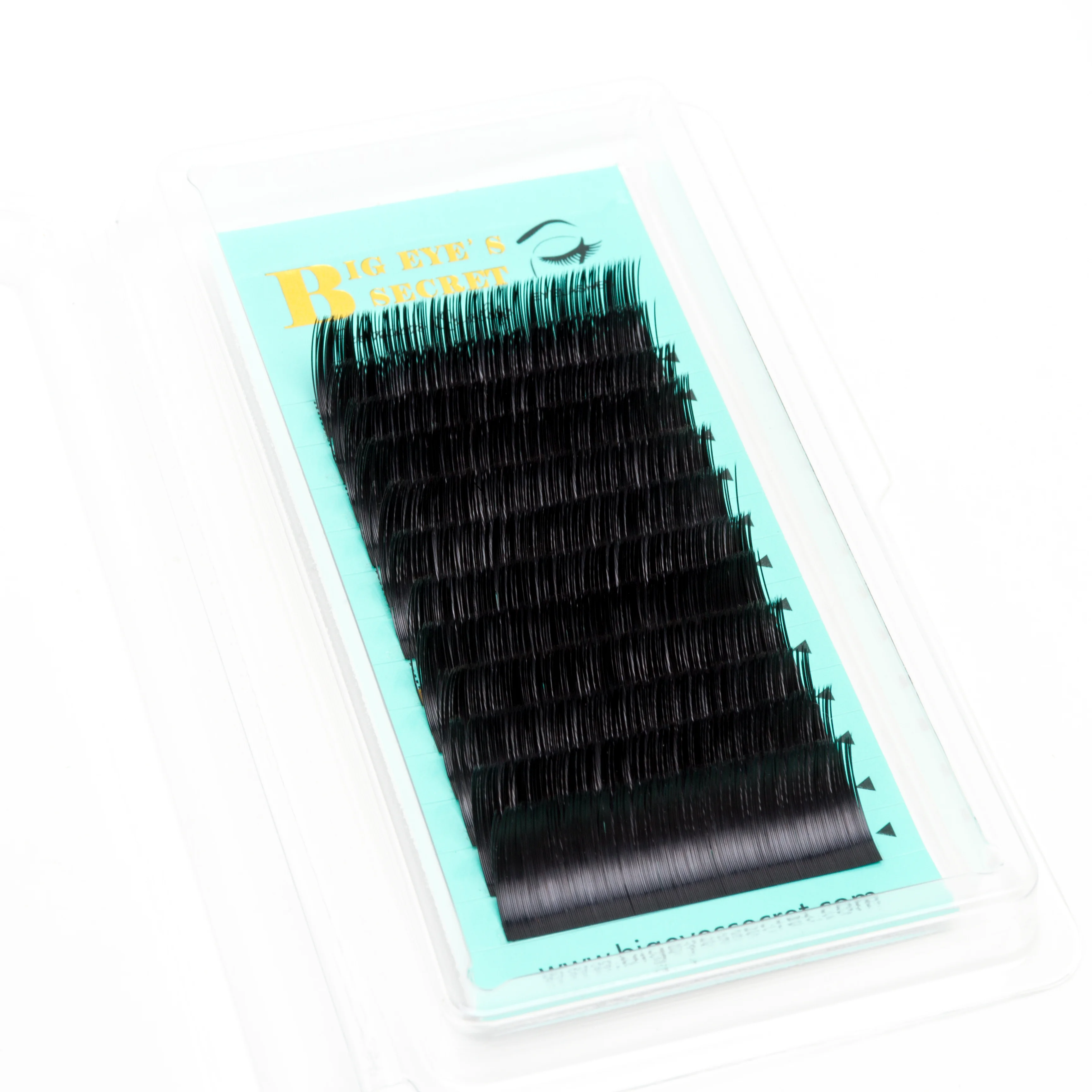 Big Eye's Secret 0.20 0.25mm Flat Ellipse Eyelash Extensions Individual Softer Eyelashes Supplies Ellipse Lash Split Tips Volume