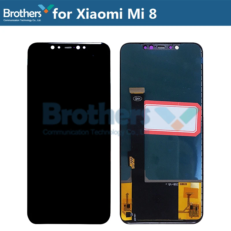 LCD Display for Xiaomi Mi 8 Mi8 LCD Screen for Xiaomi Mi 8 Touch Screen Digitizer LCD Assembly 6.21\'\' TFT Screen Tested AAA Work