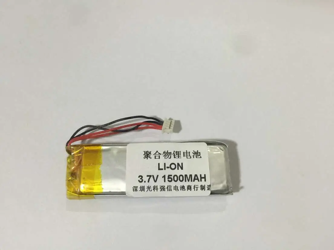 buy more will cheap capacity polymer li-ion battery 3.7 V 102060 1500 mah GPS radio/equipment/mini toy solar LED model