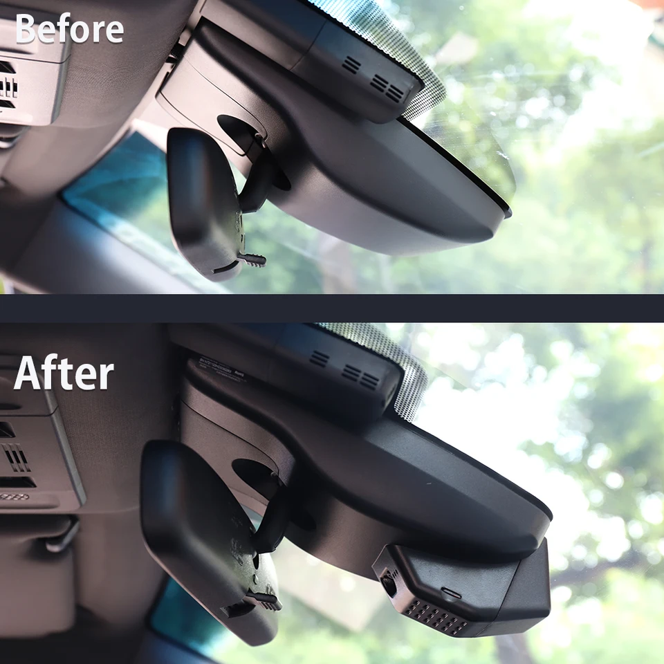 Voltcam 2K WiFi Dashcam for Toyota C-HR 2021-2023, Hidden Installation
