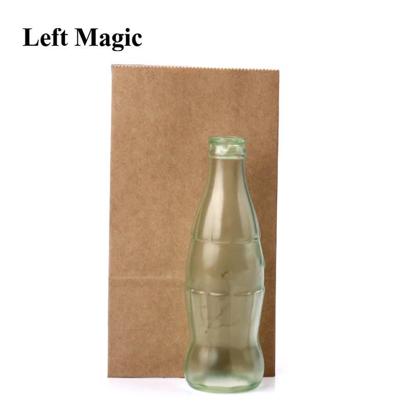 Vanishing Cole Bottle Empty Magic Tricks Coke Stage Close Up Illusions Accessories Mentalism Fun Magic Props Classic Toy Gimmick