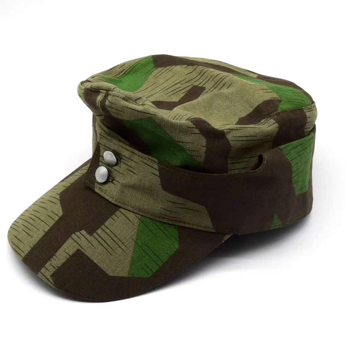 Rianimazioni Mlitary WWII WW2 esercito tedesco Splinter Camo Cap Hat Replica